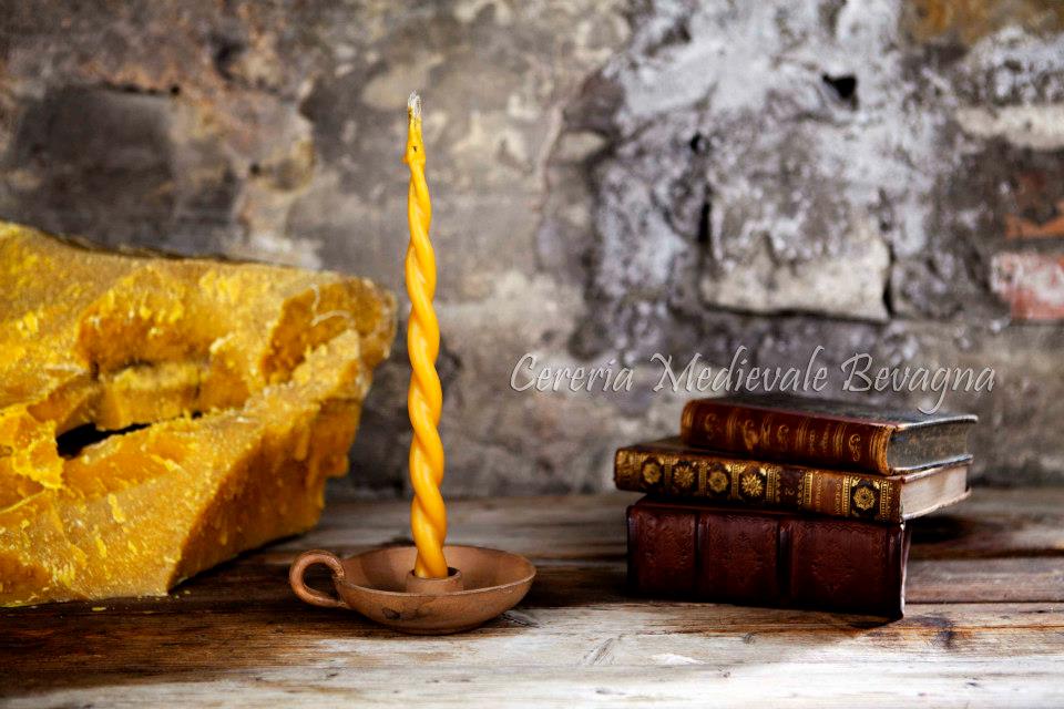 umbria, perugia, cereria, candele artigianali, cera d'api