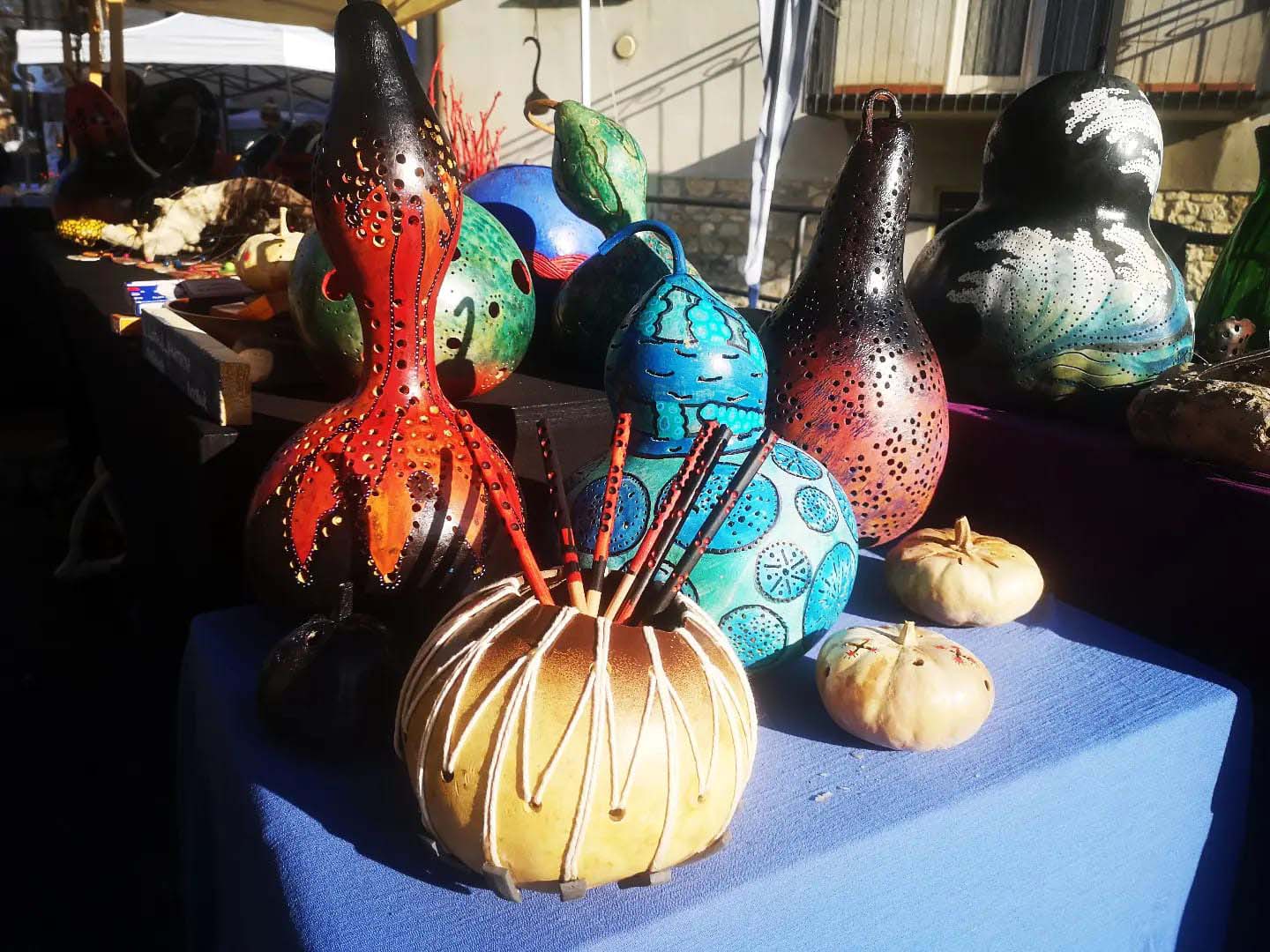 emilia romagna, reggio emilia, lampade artigianali, lampade fatte con le zucche, arredamento